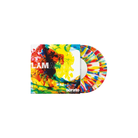 Timecode / Control Vinyl - Serato 7 inch LYM Clear Control Vinyl (Pair)