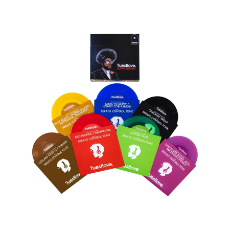 Timecode / Control Vinyl - Serato 7x7 inch Questlove limited Vinyl Box