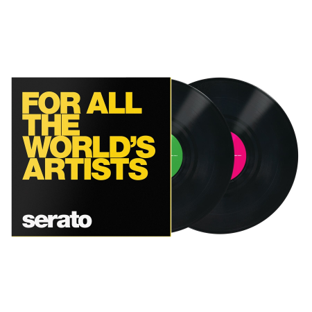 Timecode / Control Vinyl - Serato Manifesto Performance Series 12 inch For All The World's Artists (Pair)