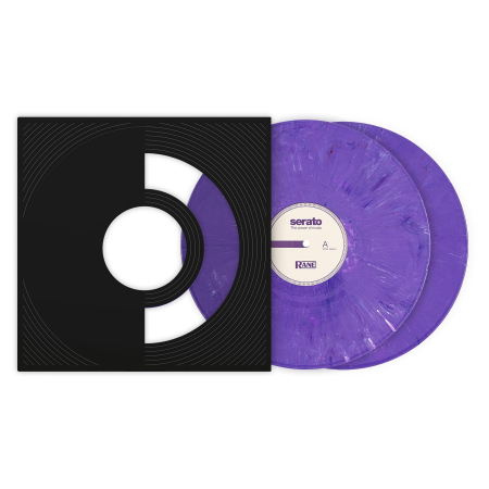 EOL - Serato X Rane 2x12 inch Purple Control Vinyl (Pair)