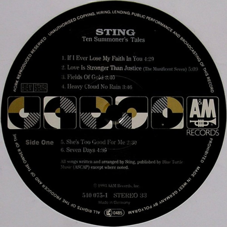 Sting - Ten Summoner's Tales [2]