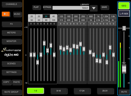 Studiomaster Digilive 4c Mixer Digital [4]