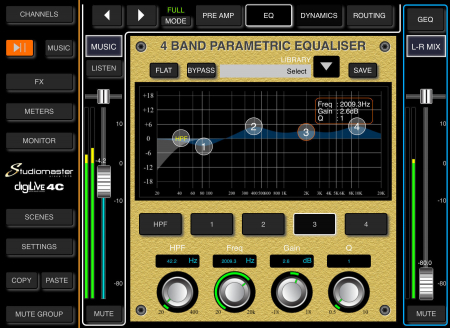 Studiomaster Digilive 8C Mixer Digital [4]