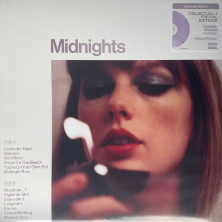 Pop - Taylor Swift - Midnights (Lavender Marbled)