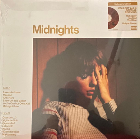 Viniluri - Taylor Swift - Midnights (Mahogany Marbled)