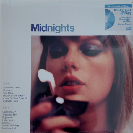 Pop - Taylor Swift - Midnights (Moonstone Blue Marbled)