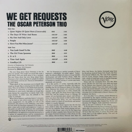The Oscar Peterson Trio - We Get Requests [1]