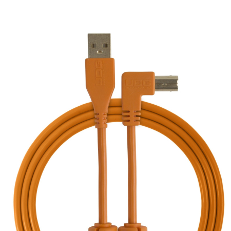 Cabluri - UDG Ultimate 3m Cable USB 2.0 Orange Angled