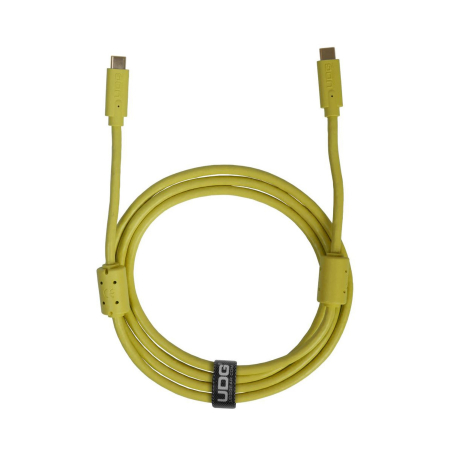 Cabluri USB C - UDG Ultimate Audio Cable USB 3.2 C-C Yellow Straight 1,5m