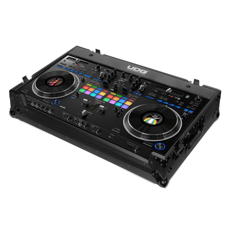 Flightcases - UDG Ultimate Flight Case Pioneer DJ DDJ-REV7 Black Plus (Wheels)