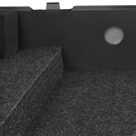 UDG Ultimate Flight Case MultiFormat XL Black Plus (Laptop Shelf, Trolley & Wheels) [10]