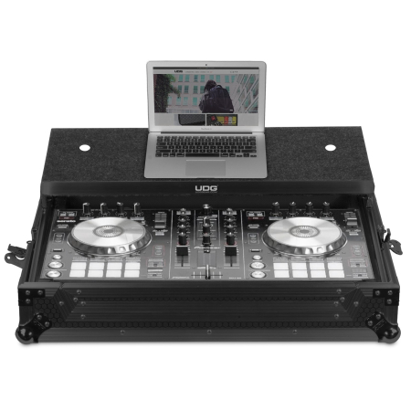 EOL - UDG Ultimate Flight Case Pioneer DJ DDJ-RR/SR2 Black Mk2 Plus