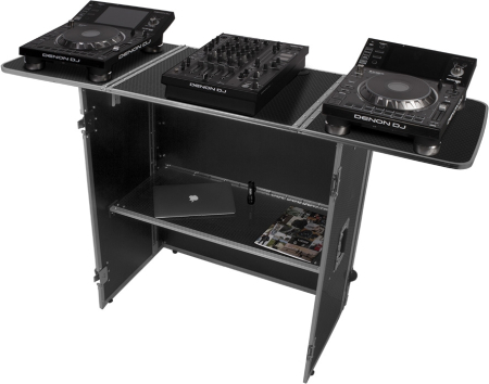 Mobilier DJ - UDG Ultimate Fold Out DJ Table Silver MK2 Plus (Wheels)