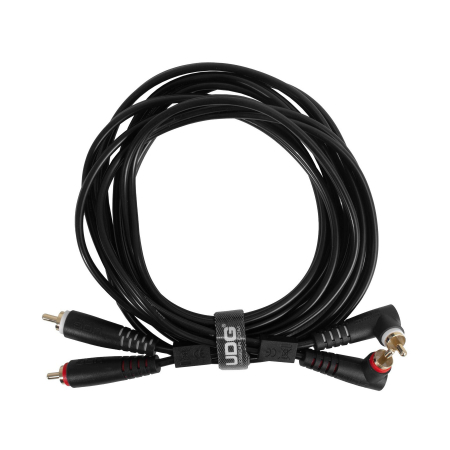 Sales Festival 2024 - UDG Ultimate Set RCA Straight - RCA Angled 3m - Black