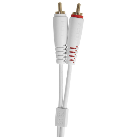 UDG Ultimate Set RCA Straight - RCA Angled 3m - White [2]