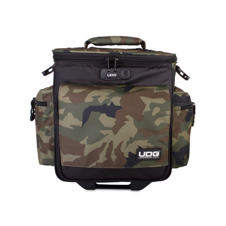 EOL - UDG Ultimate SlingBag Trolley DeLuxe Black Camo/Orange inside