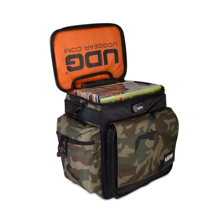 UDG Ultimate SlingBag Trolley DeLuxe Black Camo/Orange inside [3]