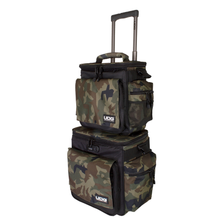 UDG Ultimate SlingBag Trolley Set DeLuxe Black Camo/Orange [2]