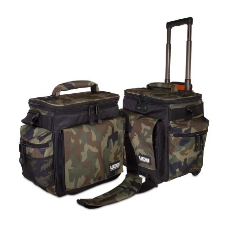 UDG Ultimate SlingBag Trolley Set DeLuxe Black Camo/Orange [1]