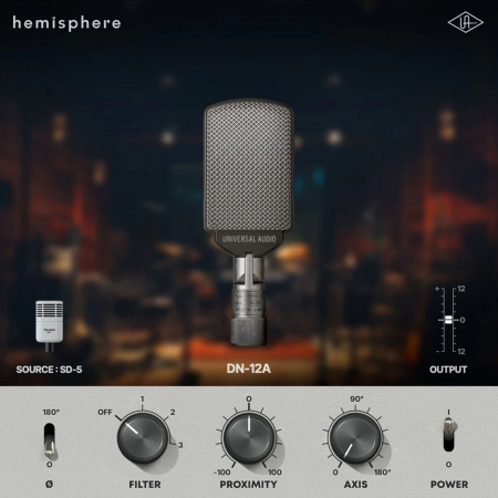Universal Audio SD-5 - Microfon dinamic cardioid [6]