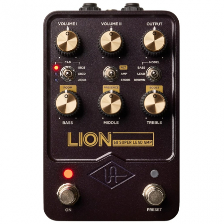 Procesoare si efecte - Universal Audio UAFX Lion 68 Super Lead Amp
