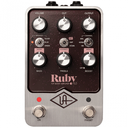 Procesoare si efecte - Universal Audio UAFX Ruby 63 Top Boost Amplifier
