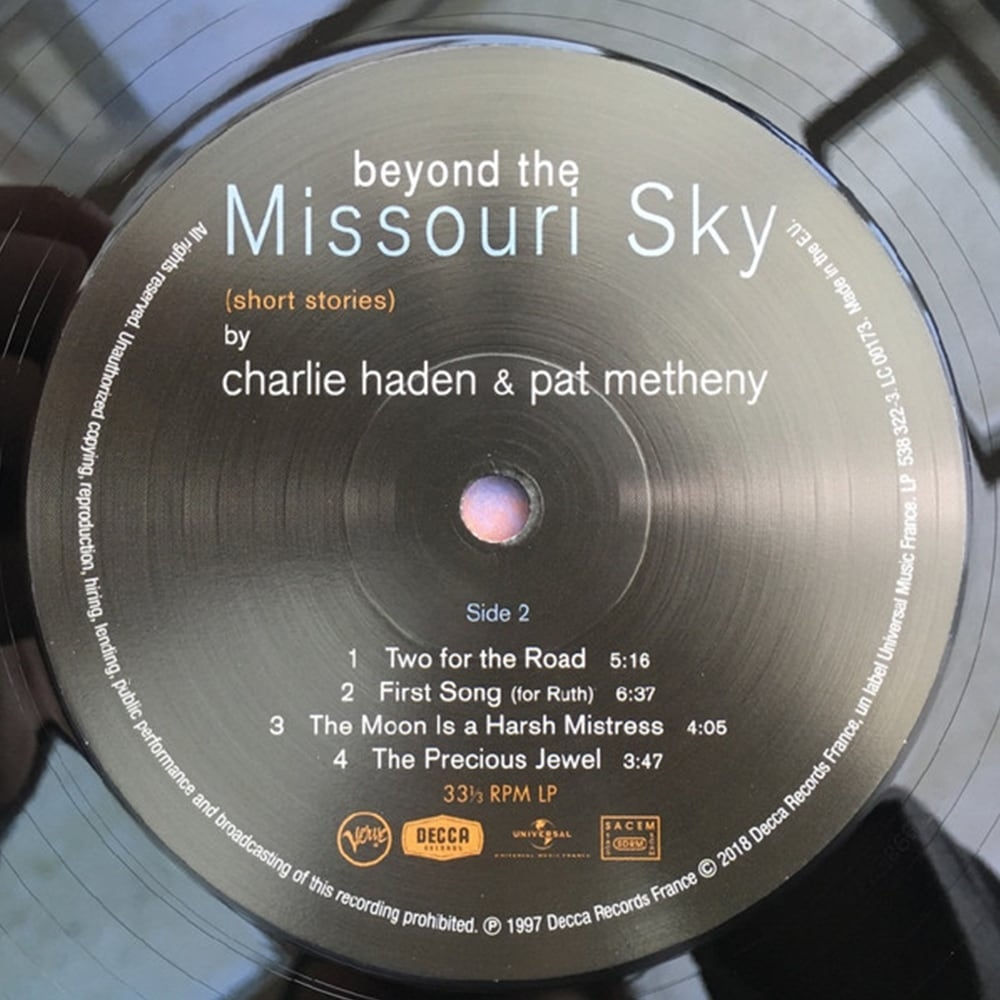 Charlie Haden & Pat Metheny - Beyond The Missouri Sky (Short