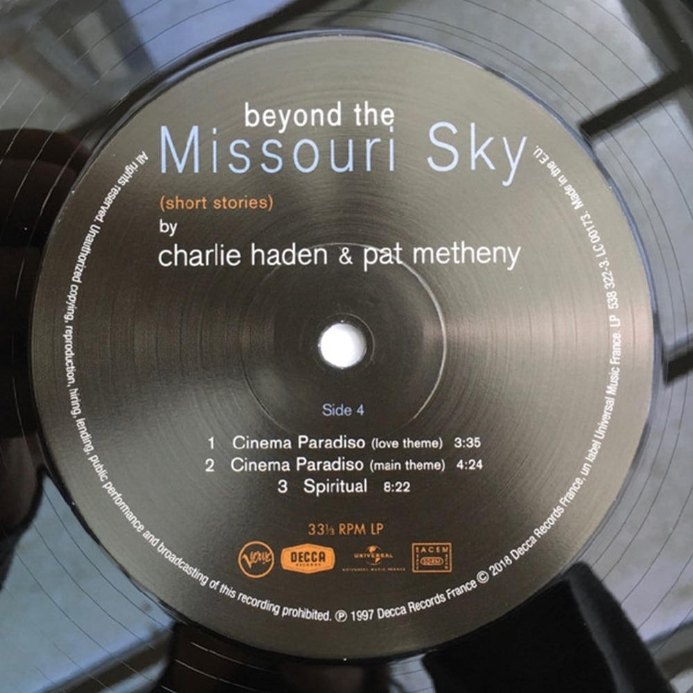 Charlie Haden & Pat Metheny - Beyond The Missouri Sky (Short