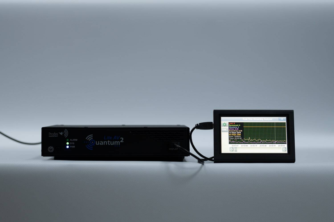 Codec audio-video studio Prodys Quantum2 AV HR [9]