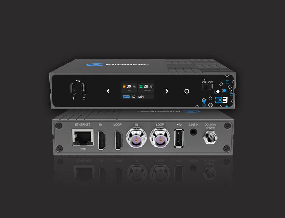 Kiloview E3 Dual-Channel 4K HDMI & 3G-SDI HEVC Video Encoder [2]