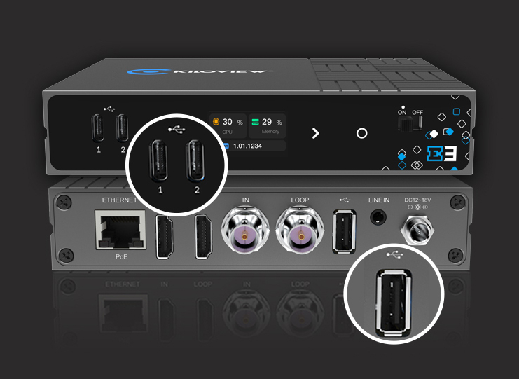 Kiloview E3 Dual-Channel 4K HDMI & 3G-SDI HEVC Video Encoder [3]