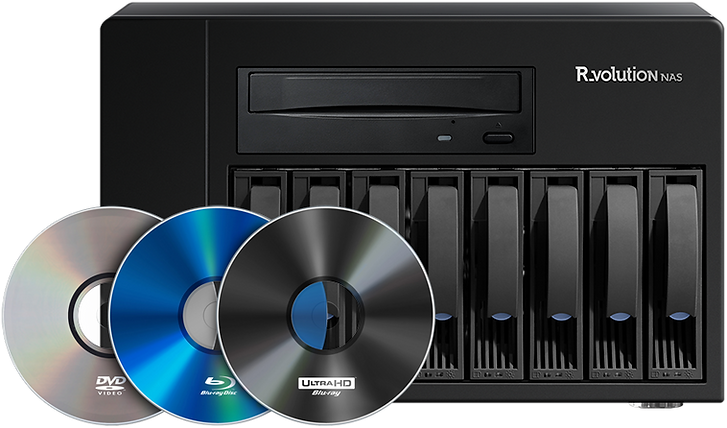 Server stocare media R_volution NAS Ultra [2]
