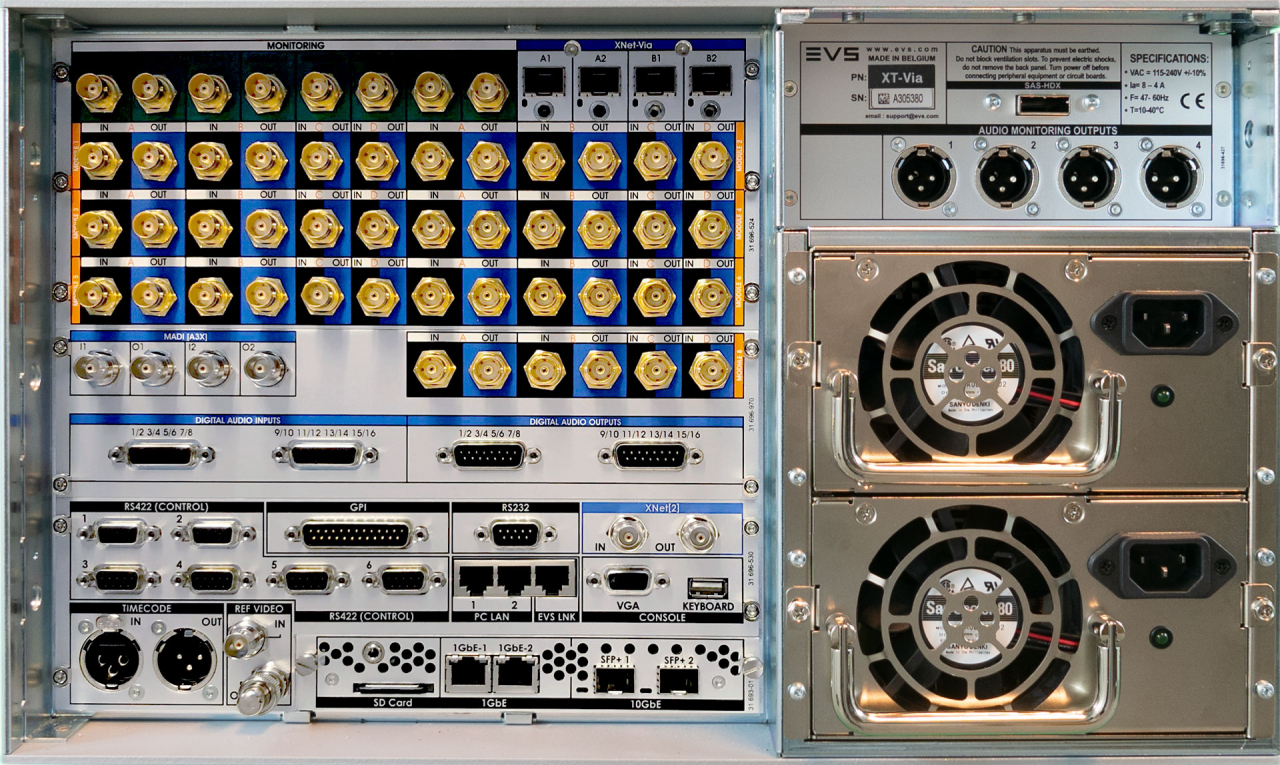 Server video EVS XT-VIA Live production server [3]