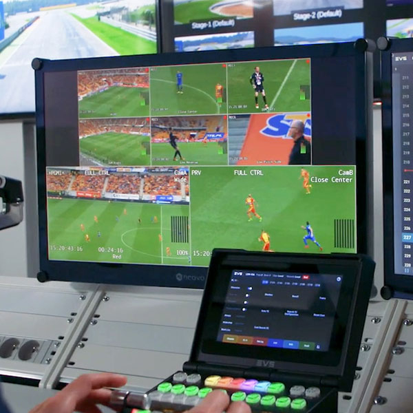 Sistem replay EVS LSM-VIA Live replay and highlights system [6]