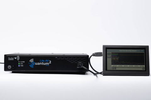 IP Audio Streaming - Codec audio-video studio Prodys Quantum2 AV HR