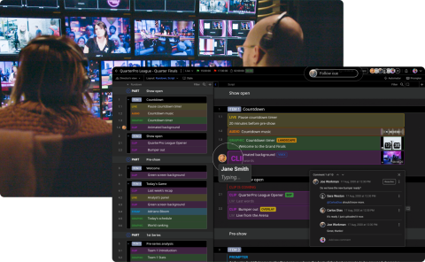 PRO VIDEO - Cuez Rundown | Software pentru productie live