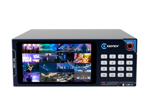 Productie TV remote - Kiloview CUBE X1 NDI Distribution System