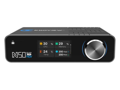 Productie TV remote - Kiloview N50 (4Kp60 SDI/USB to NDI  Encoder/Decoder)
