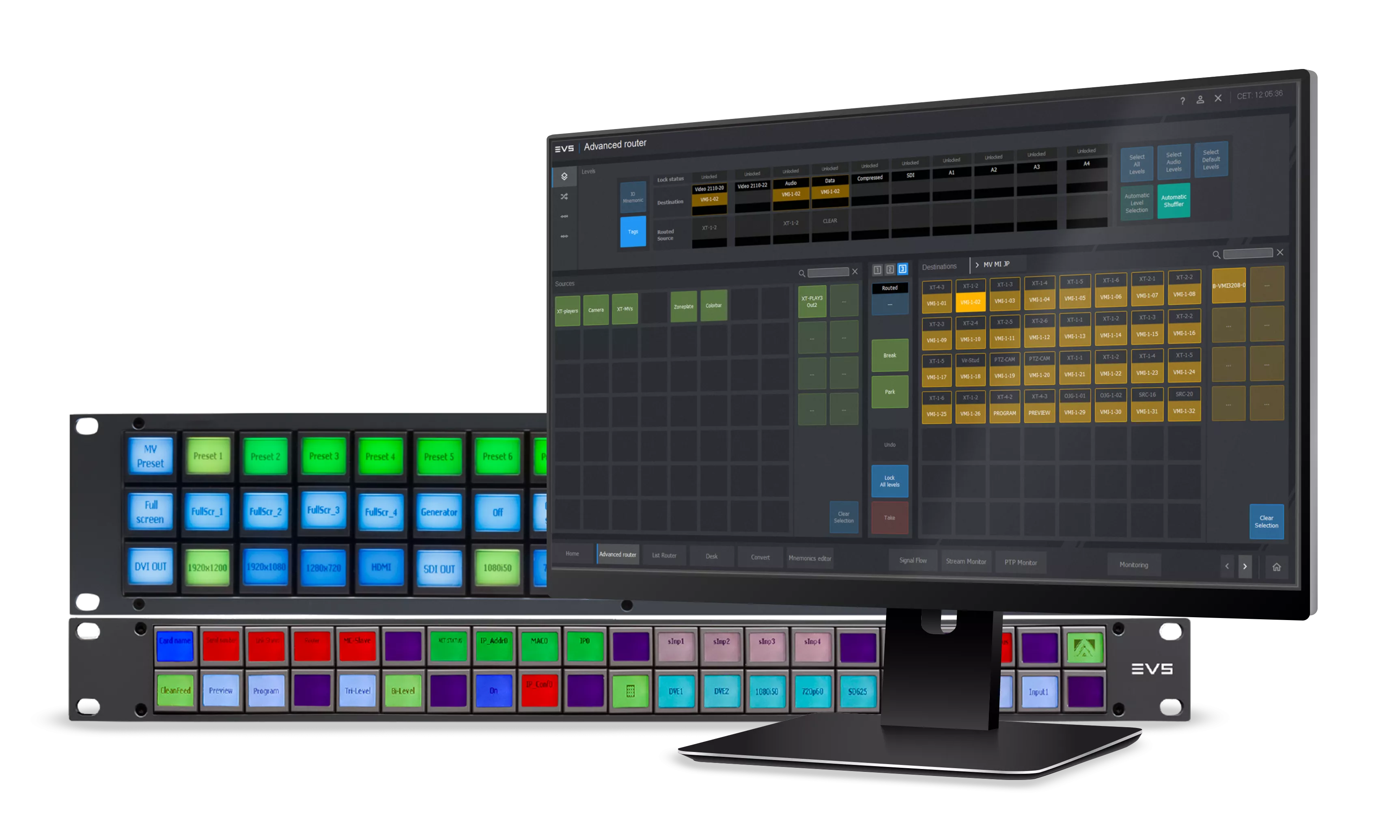 Sisteme de control TV - Sistem control si monitorizare emisie EVS Cerebrum