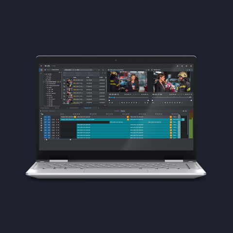 Flux de lucru media - Sistem EVS VIA MAP Media Asset Platform