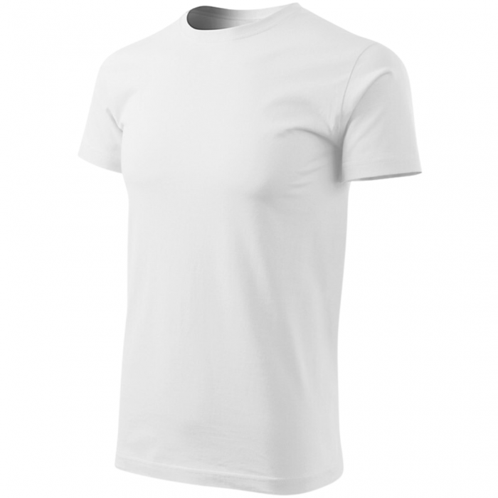 Tricou Barbati Bumbac - Alb [1]