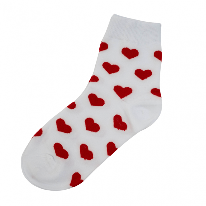 SET 20 PERECHI SOSETE BUMBAC DAMA - MODEL INIMIOARE [2]