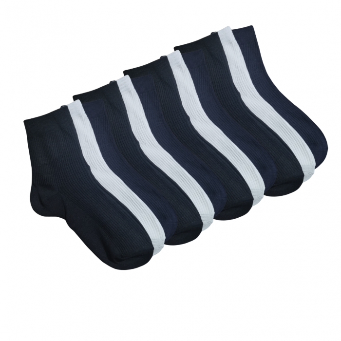 SET 20 PERECHI SOSETE BUMBAC MULTICOLOR LUNGIME MEDIE - BARBATI [1]