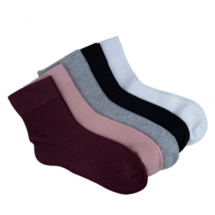 SOSETE BAMBUS LUNGI PENTRU FEMEI - MULTICOLOR - SET 10 PERECHI [1]