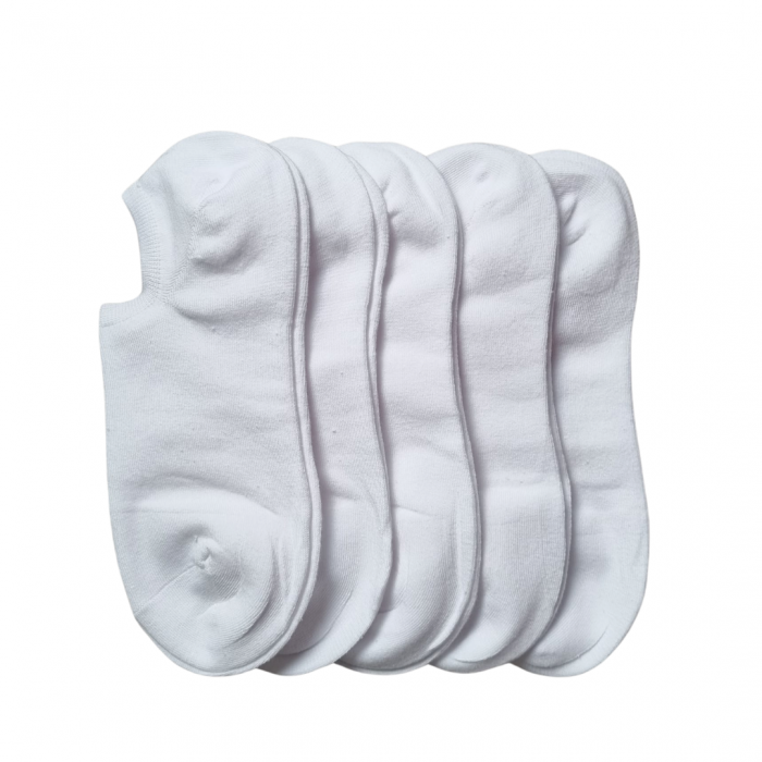 SOSETE DAMA ULTRASCURTE ALBE - SET 10 PERECHI [2]