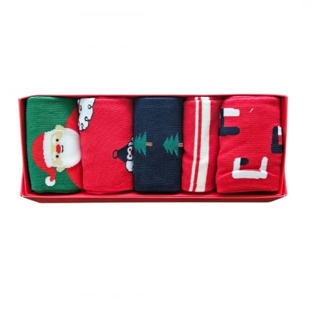 SOSETE CRACIUN - CUTIUTA 5 PERECHI SOSETE CRACIUN BARBATI