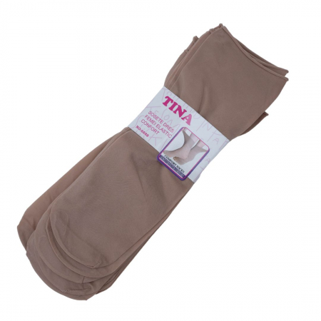 SOSETE TIP DRES - SOSETE TIP DRES SCURTE FARA ELASTIC , BEJ , SET 10 PERECHI