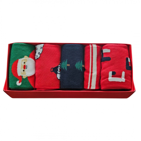 CUTIUTA 5 PERECHI SOSETE CRACIUN BARBATI [1]