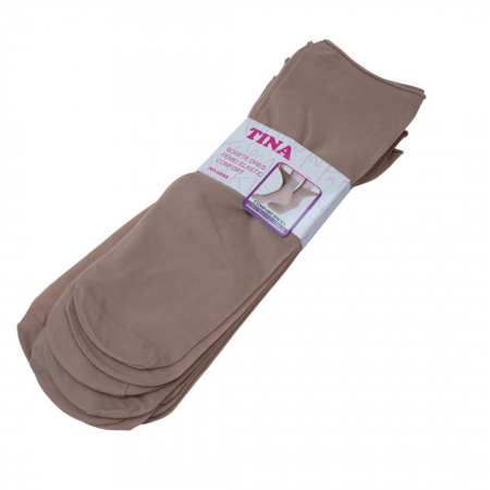 SOSETE TIP DRES SCURTE FARA ELASTIC , BEJ , SET 10 PERECHI [3]