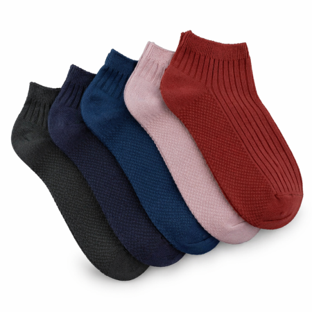 SOSETE BARBATI - SET 10 PERECHI SOSETE BUMBAC - MULTICOLOR - BARBATI